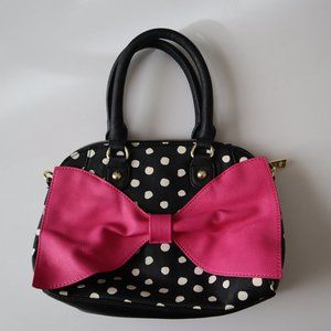 Betsey Johnson Polka Dot Purse